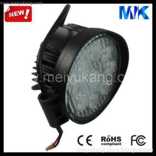 Nice quality round 24w 10~30V Epistar 1250lm led driving light